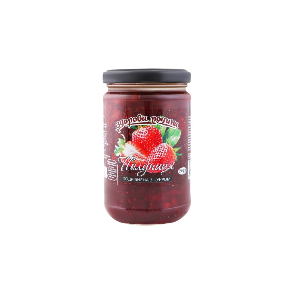 Truskawka z cukrem "Zdrowa rodzina" 350ml