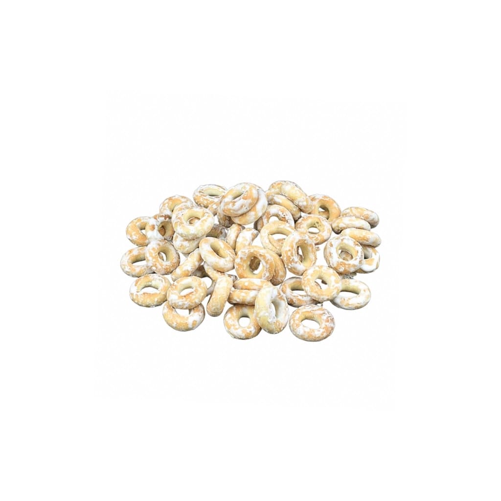 Obwarzanki waniliowe glazurowane (100g) "Mario" luz