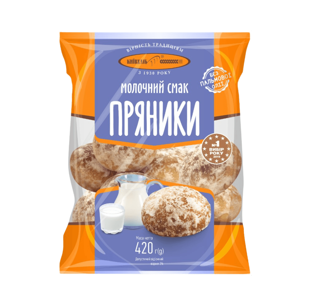 Pierniki Mleczny smak "Kyivhlib" 420g