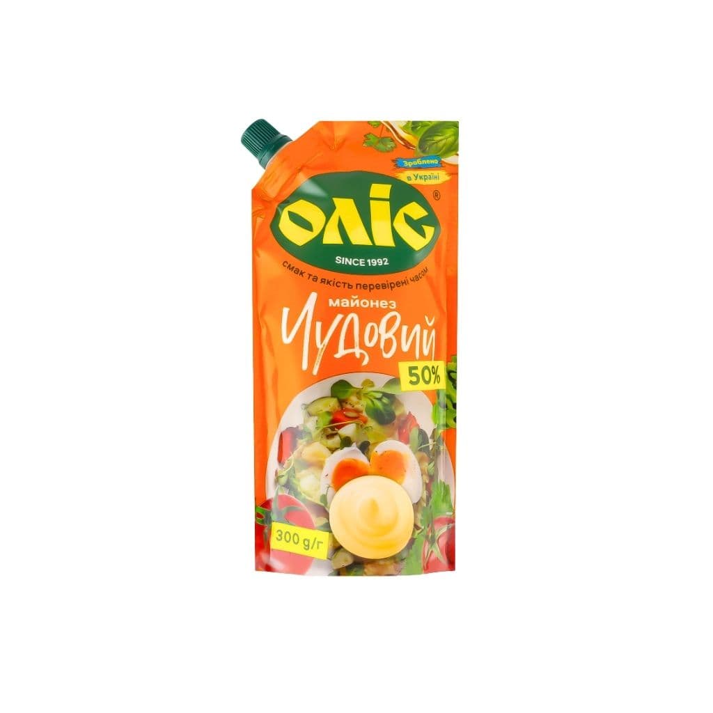 Majonez 50% Czudovy "Olis" doypack 300g