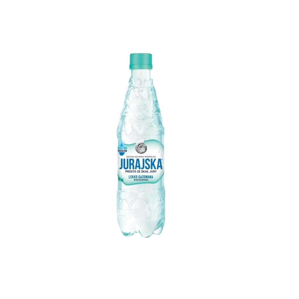 Woda lekko gazowana "Jurajska" PET 500ml