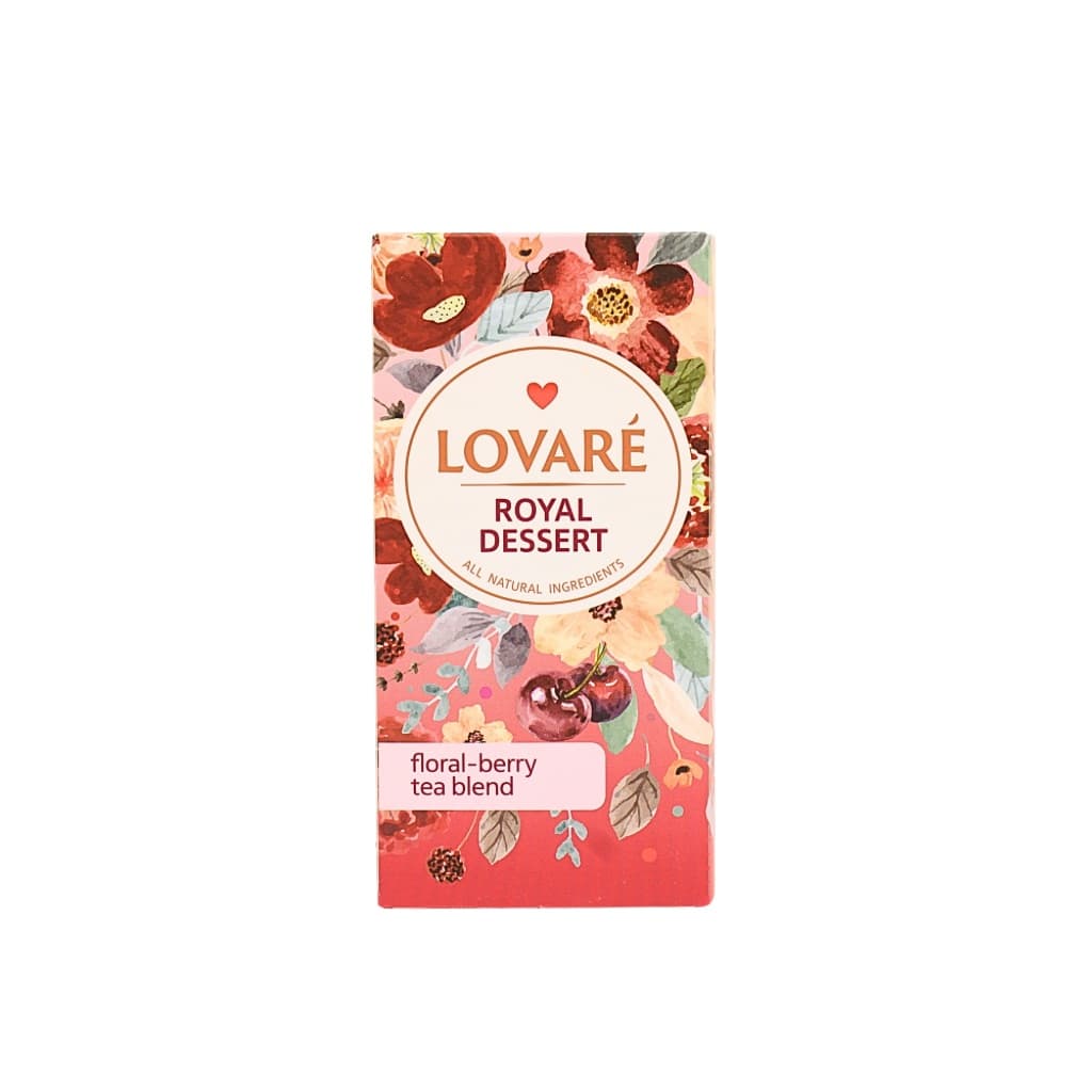 Herbata mieszanka zioła Royal dessert "Lovare" 1.5gx24