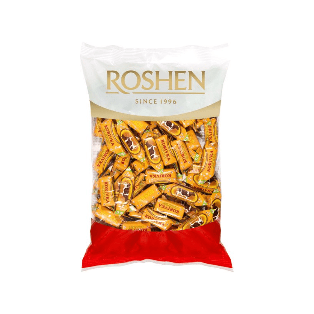 Cukierki Krówka mleczna "Roshen" (100g)  luz