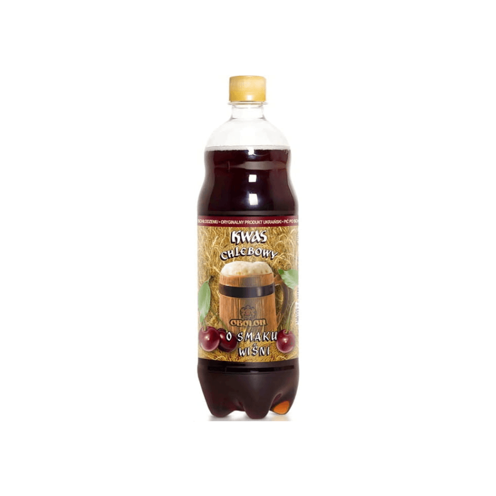 Kwas chlebowy o smaku wiśni "Obolon" 1l
