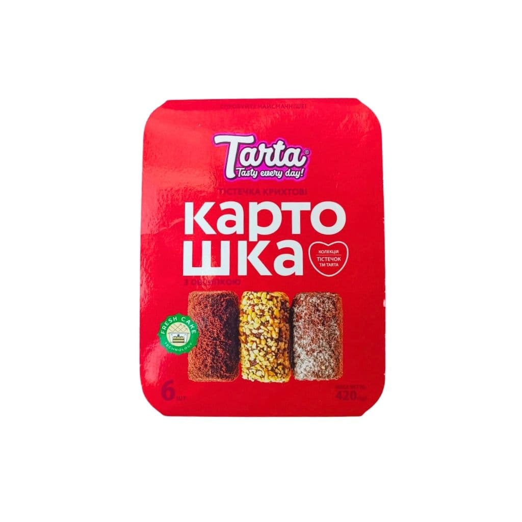 Ciasteczka Ziemiak kruche z posypką "La Tarta" 420g