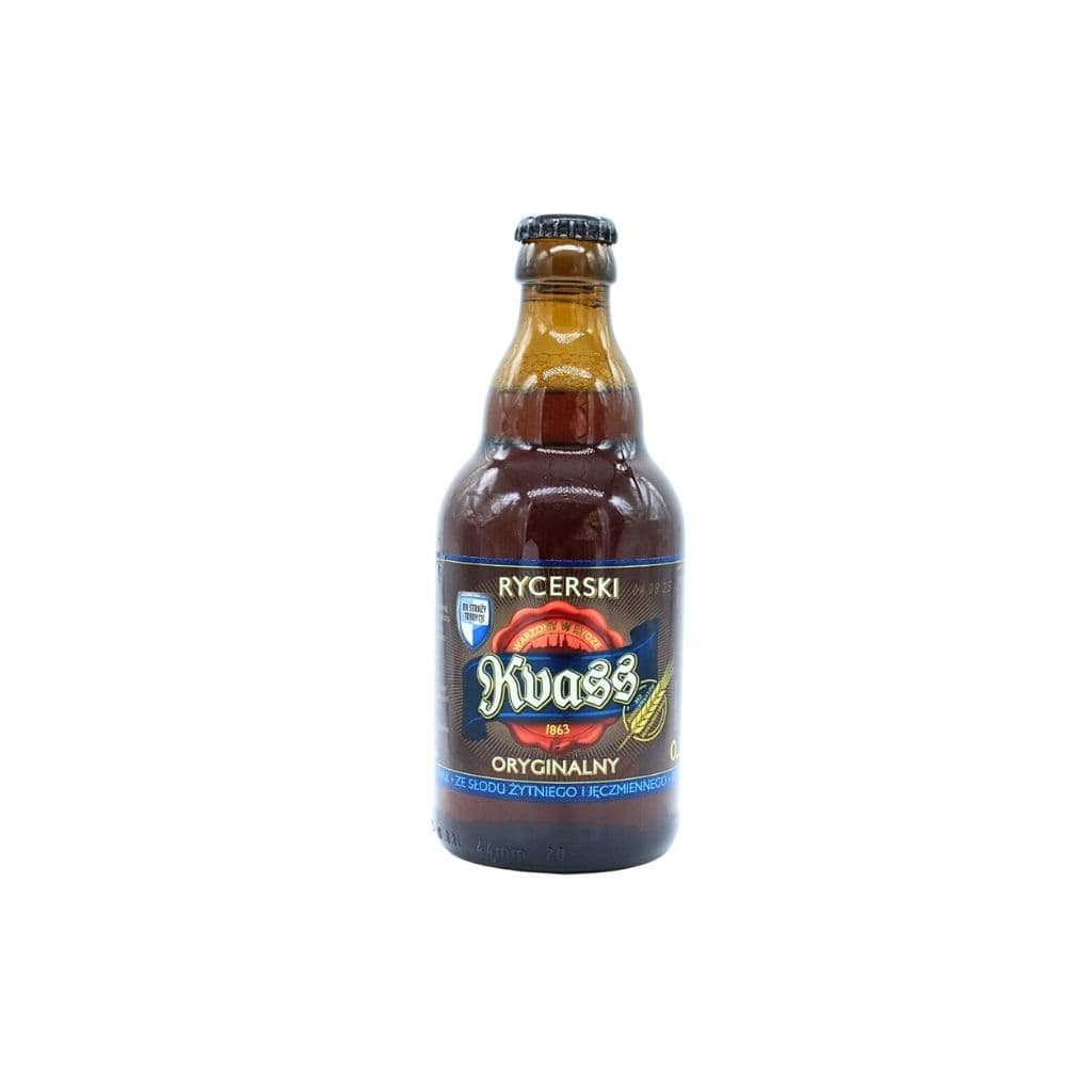 Kwas chlebowy oryginalny "Rycerski" but. 330ml