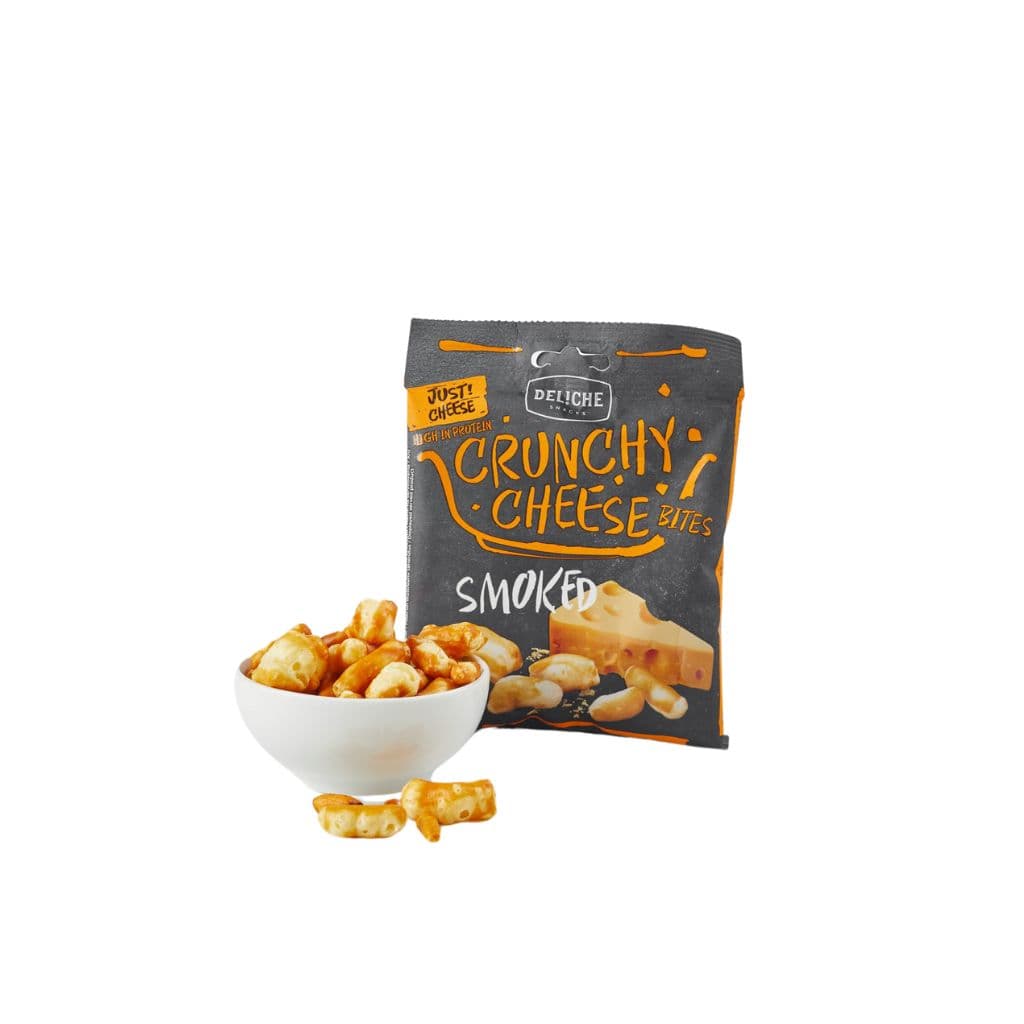 Chrupki serowe crunchy cheese Wędzony "Deliche" 35g