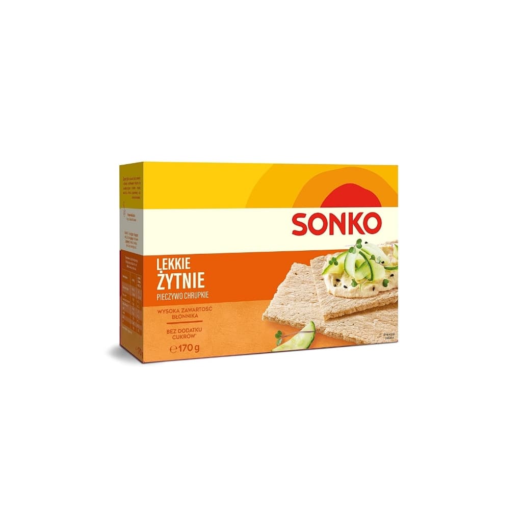 Pieczywo Lekkie Zytnie "Sonko" 170g