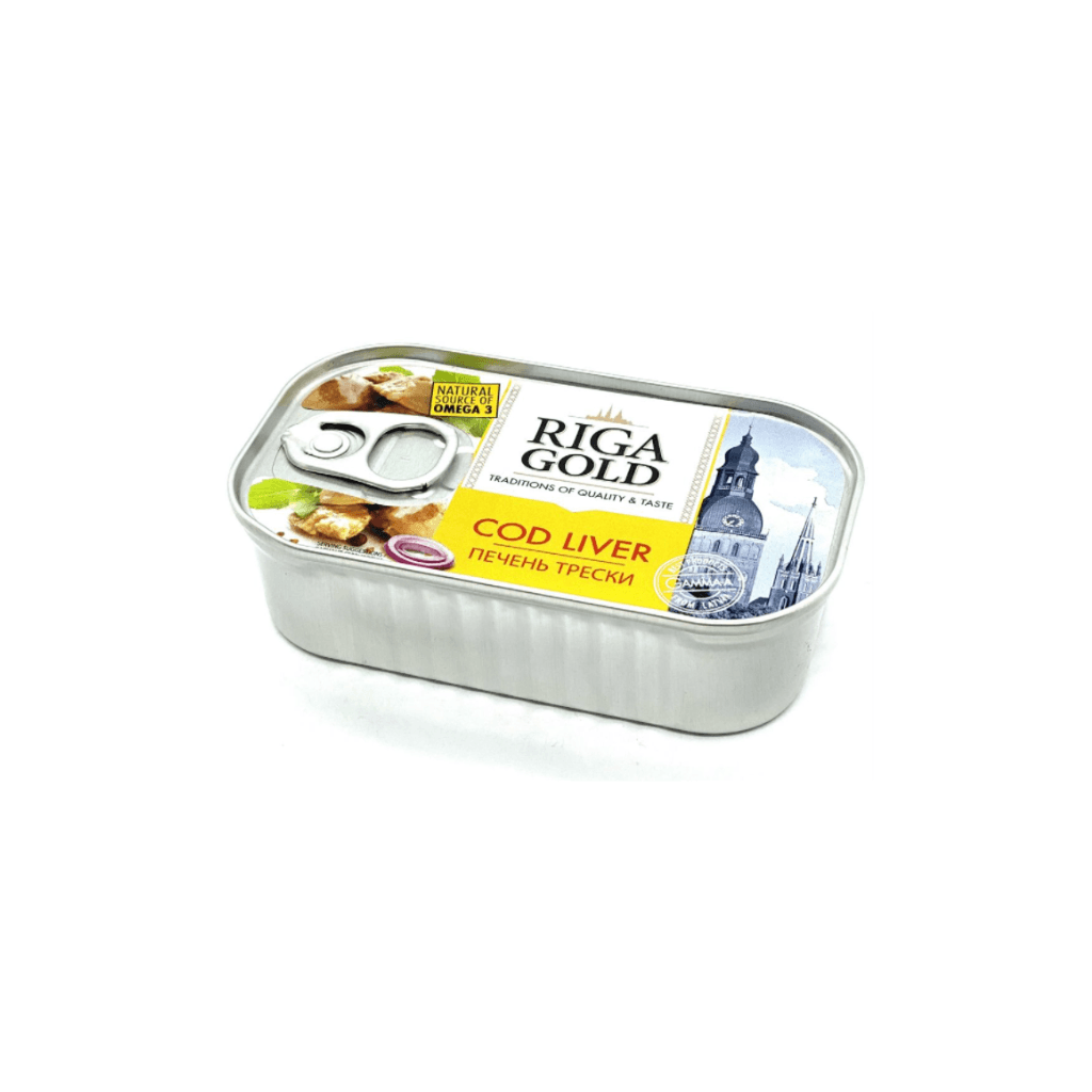 Wątroba dorsza "Riga Gold" 121g