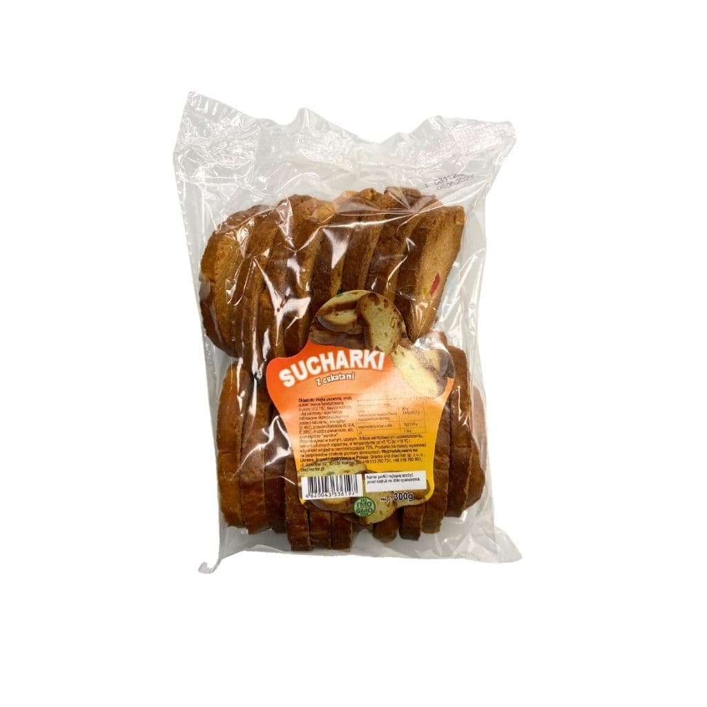 Sucharki z cukatami "Hlibodar" 300g