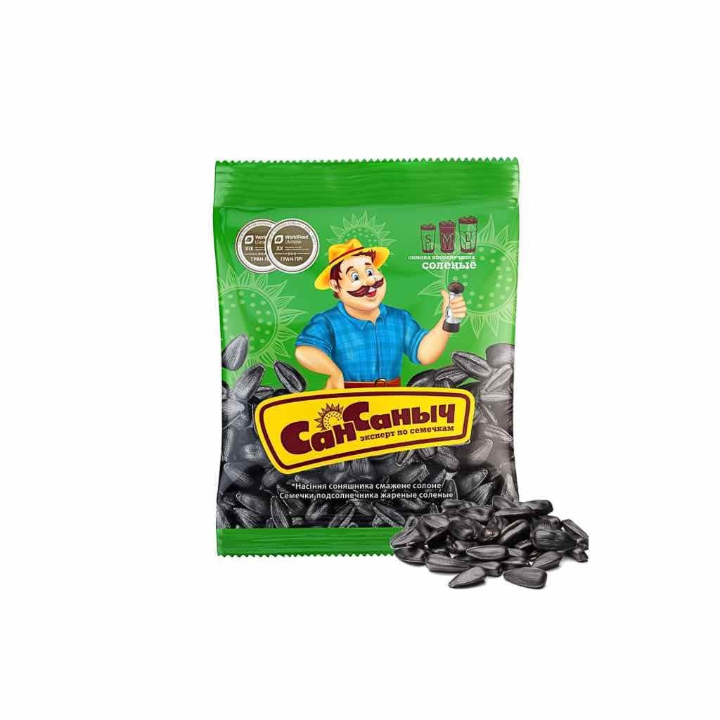 Nasiona słonecznika smażone słone "San Sanycz" 285g