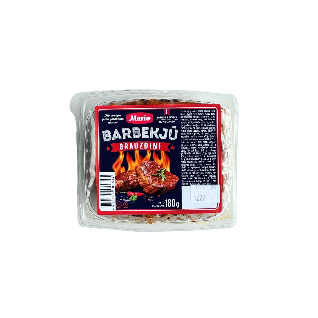 Grzanki ulubione żytnie BBQ "Mario", 180g