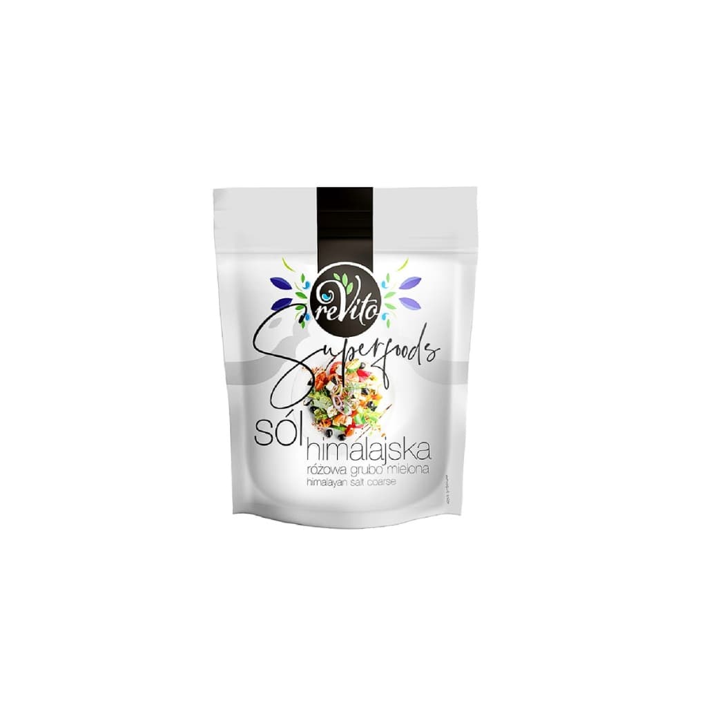 Sól himalajska gruboziarnista różowa Revito, 500g