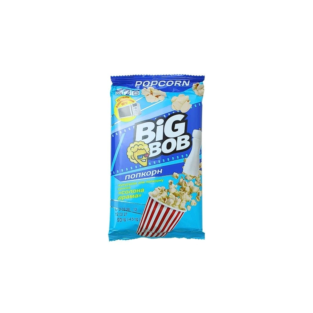 Popcorn ziarno kukurydzy do prażenia Solona Drama "Big Bob" 90g