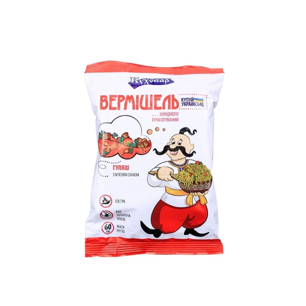 Nudle Guliasz "Kuhovar" 60g