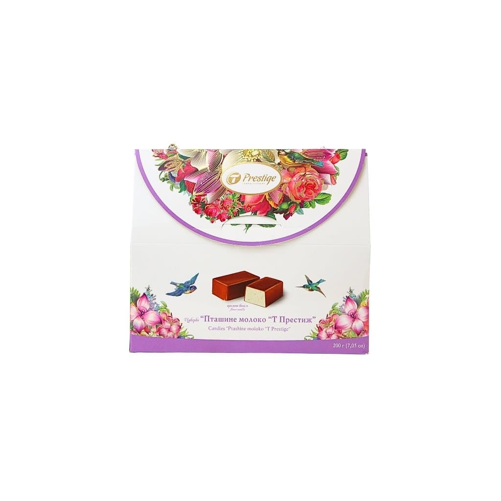 Cukierki o smaku waniliowym w polewie cukierniczej "Ptasie mleczko" 200g