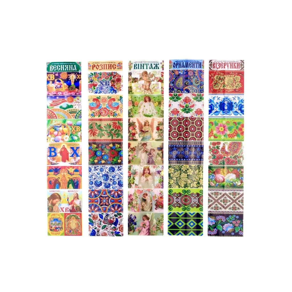 Etykiety wielkanocne termiczne na jajka “Tsvit i aromat”