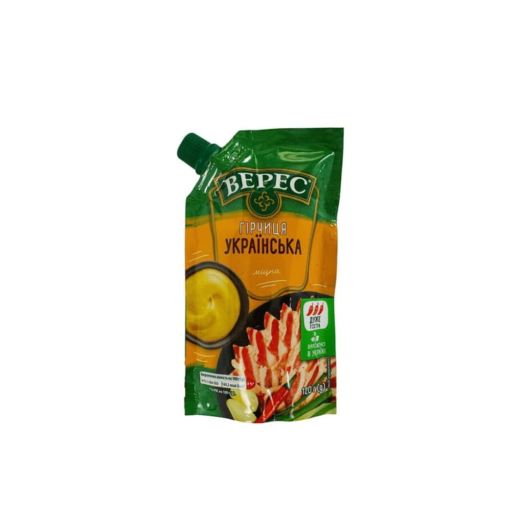 Musztarda mocna Ukraińska "Veres" 120g