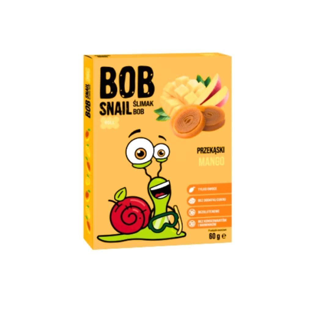 Przekąska mango ''BobSnail'' 60g