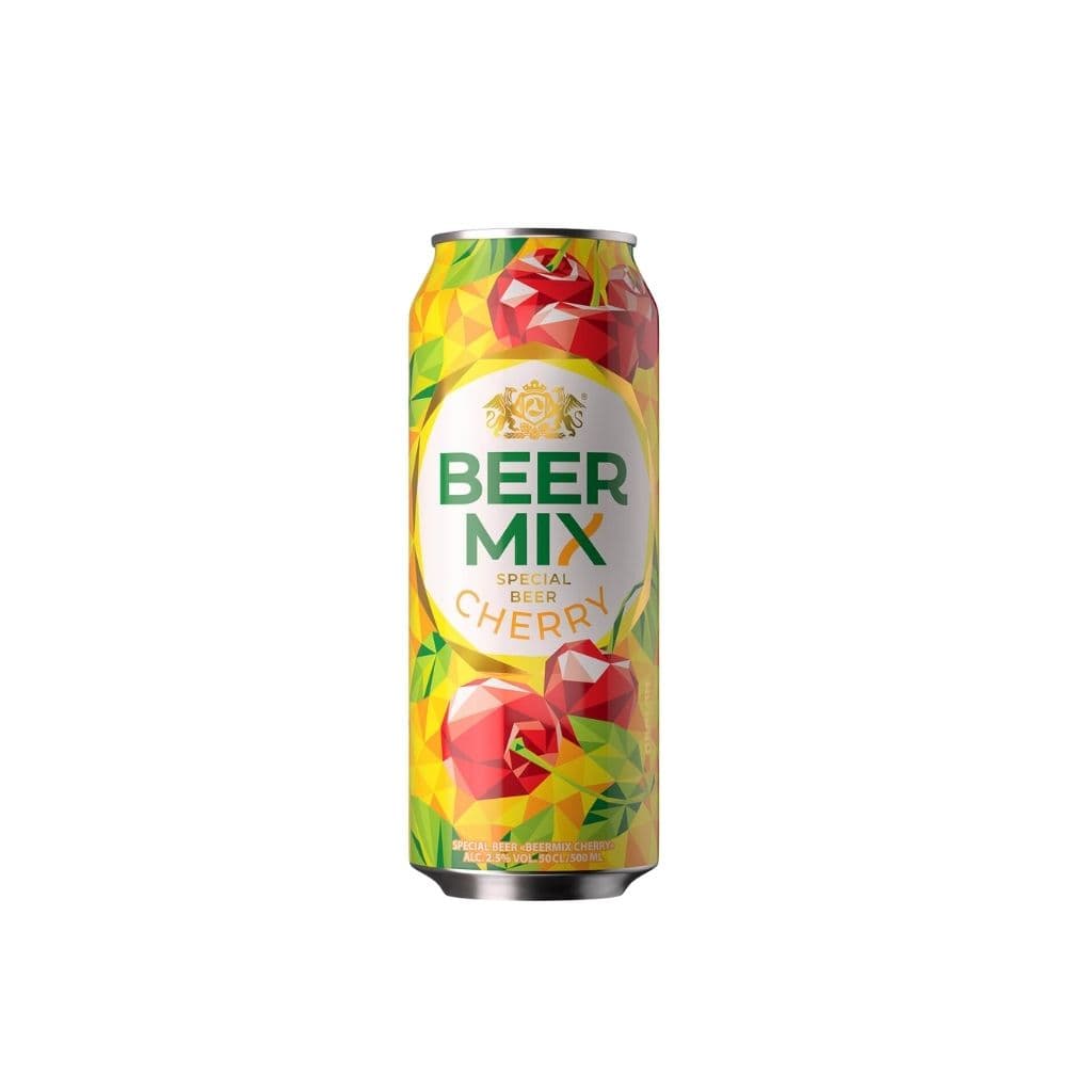 Piwo Wiśniowe "Beermix" puszka 500ml
