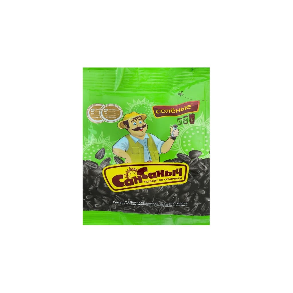 Nasiona słonecznika smażone słone "San Sanycz" 120g