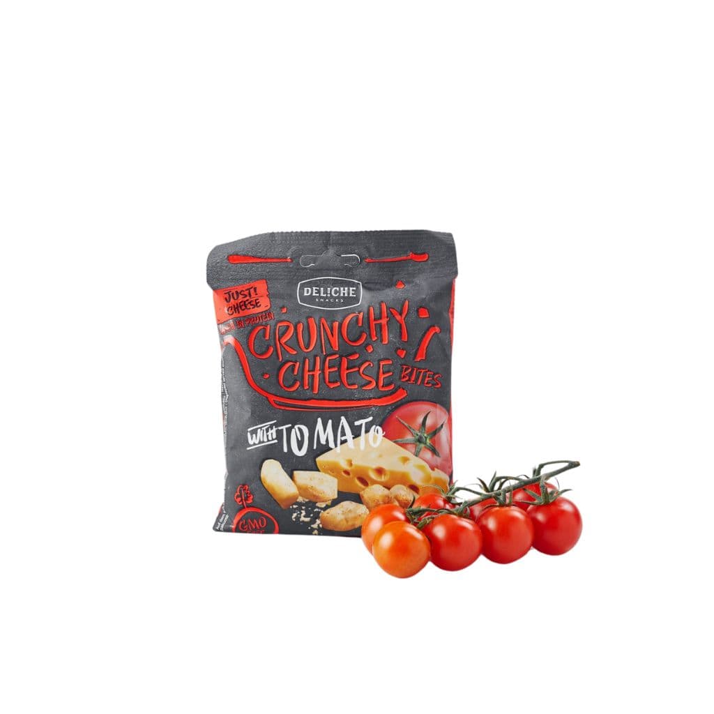 Chrupki serowe crunchy cheese Pomidor "Deliche" 35g