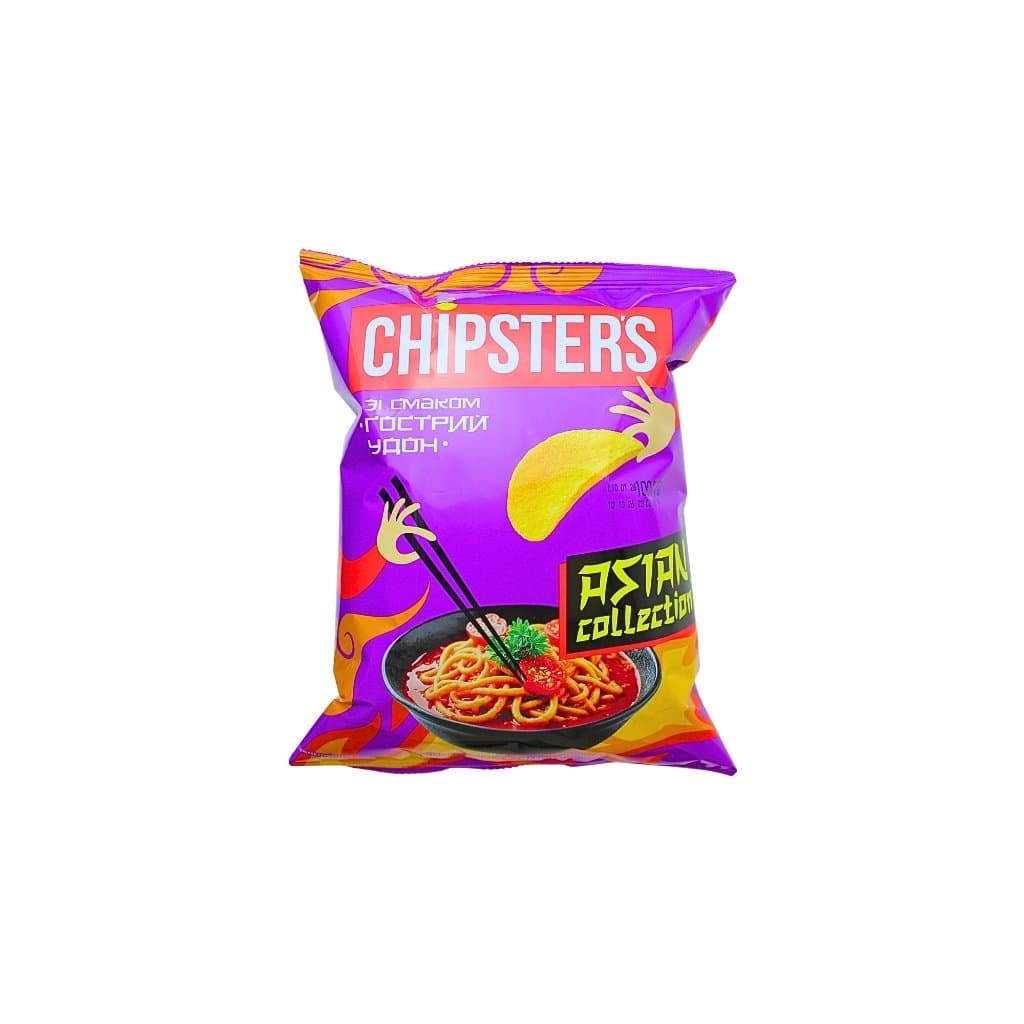 Chipsy ziemniaczane o smaku udonu pikantnego "Chipster’s" 100g