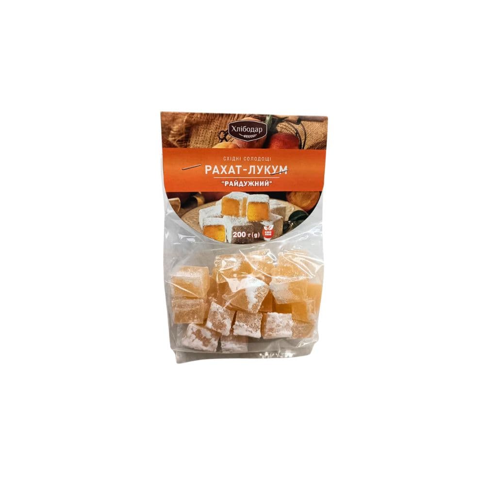 Rahat-lukum tęczowe "Hlibodar" 200g
