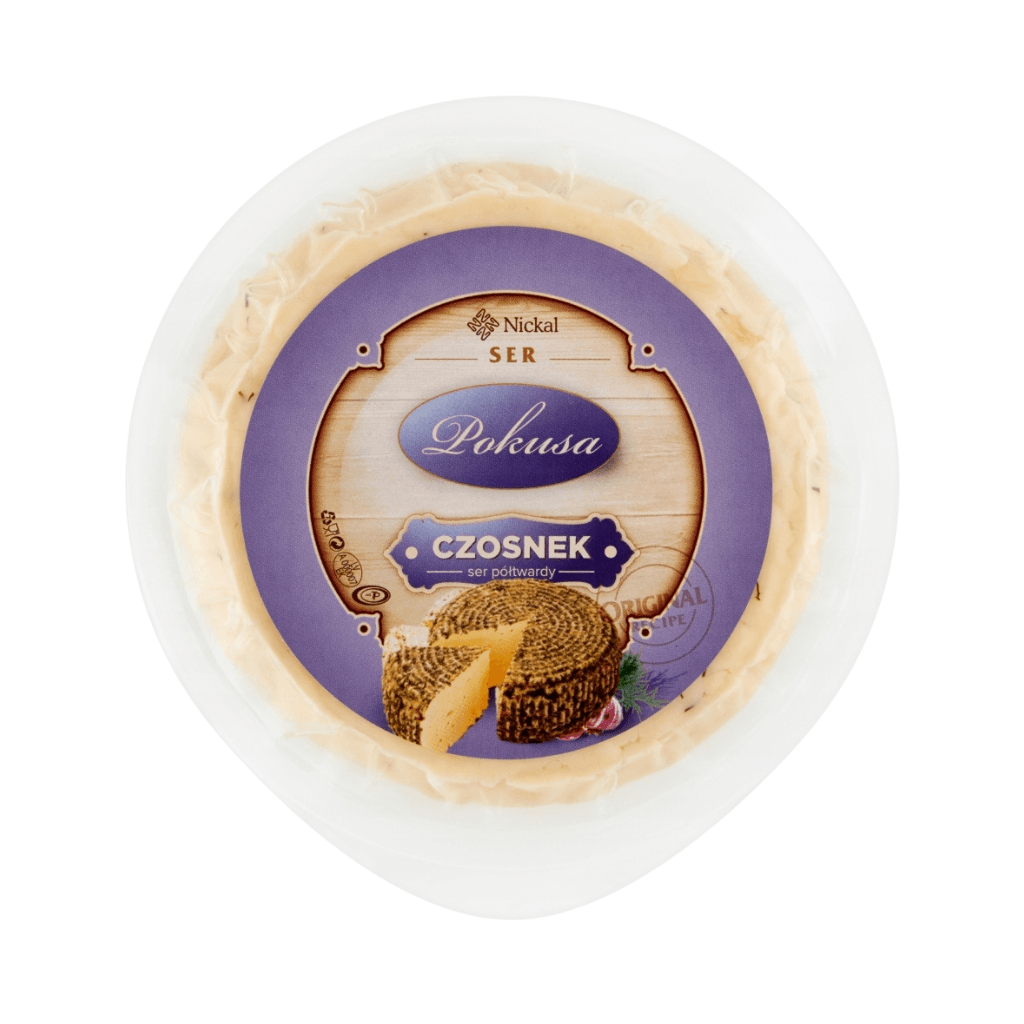 Ser połtw. z Czosnkiem "Pokusa" 350g