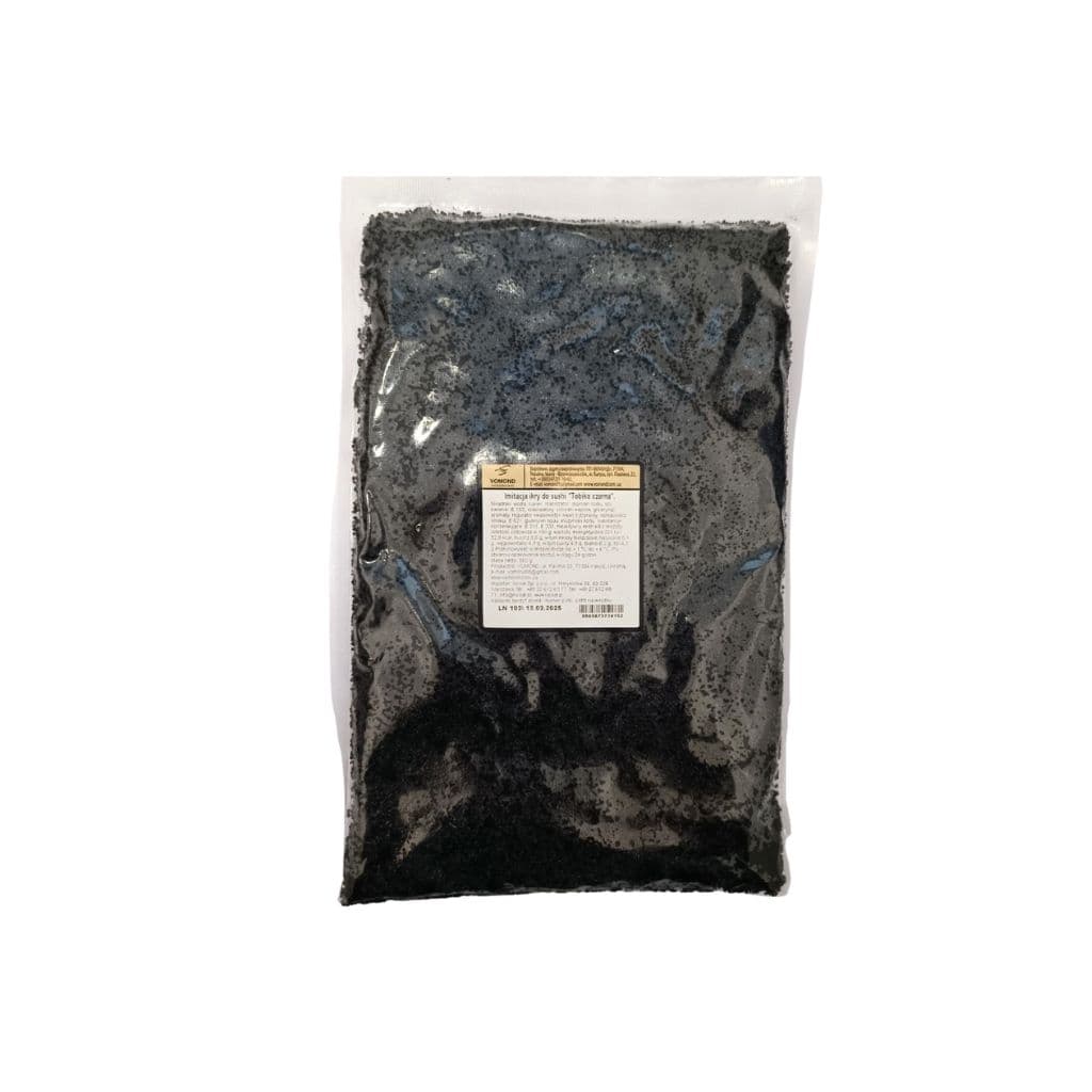 Imitacja ikry do sushi czarna "Tobiko" 500g