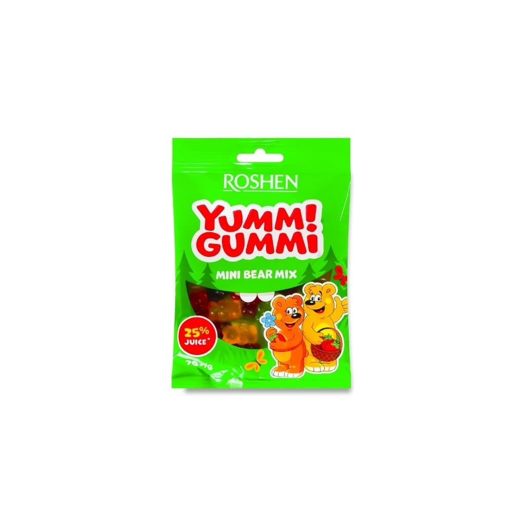 Żelki Yummi Gummi Mini Bear Mix "Roshen" 70g