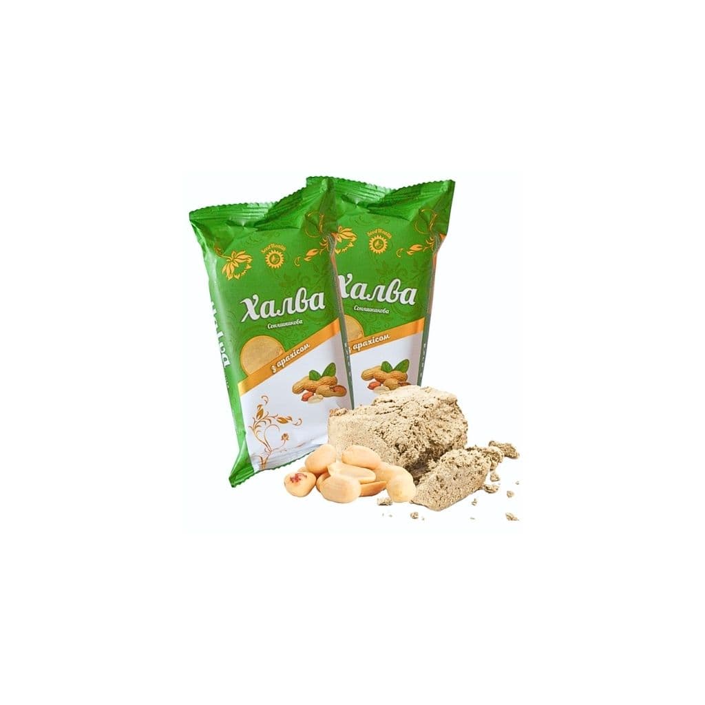 Chałwa słonecznikowa z orzechami ziemnymi "Seedwealth" 200g