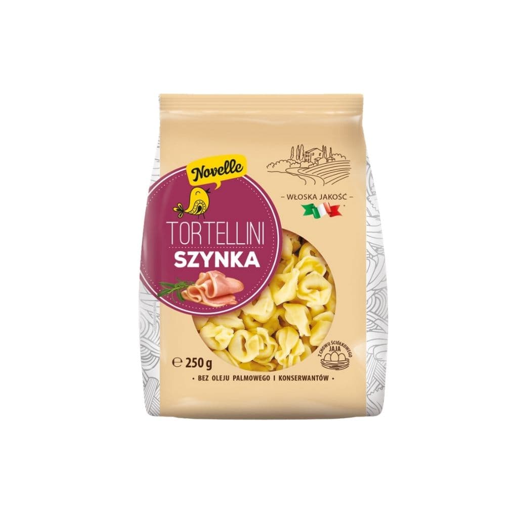 Tortellini z szynką "Novelle" 250g