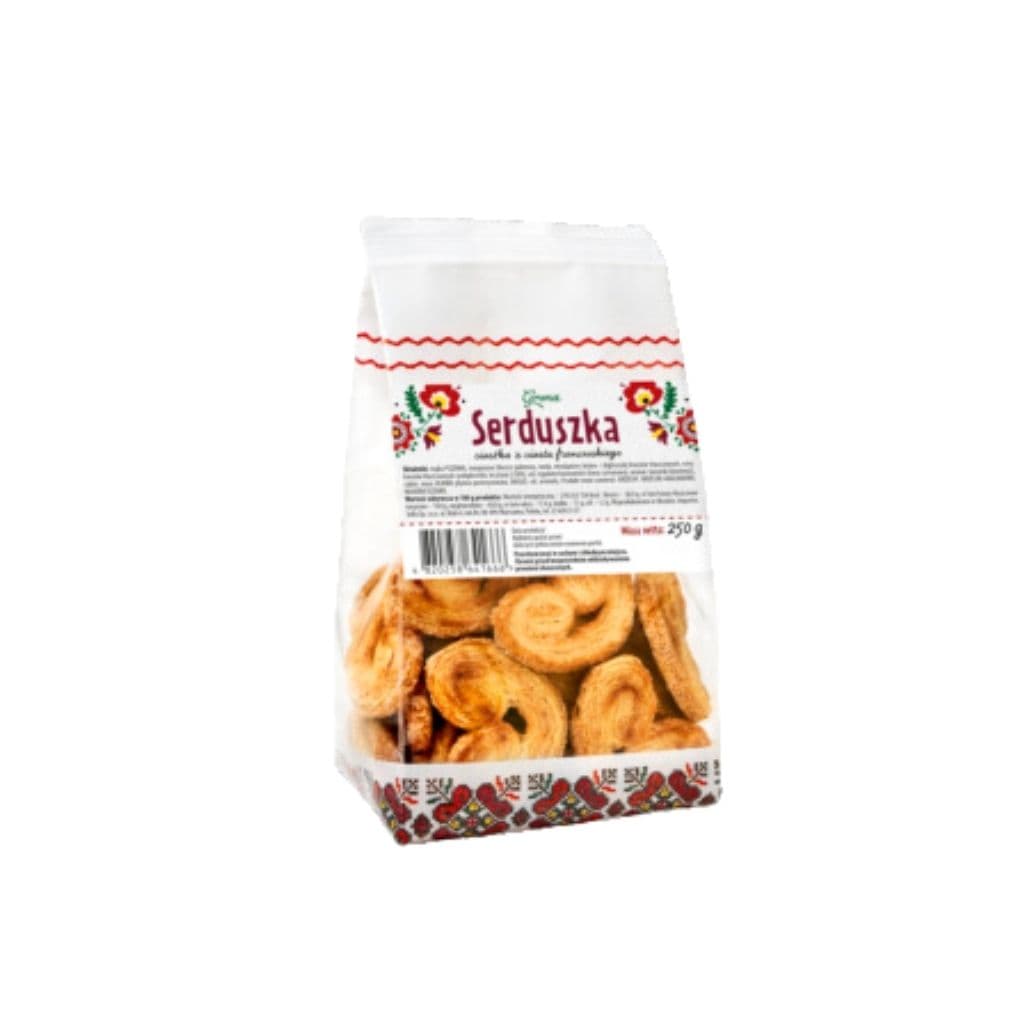 Ciasteczka Serduszka "Grona" torba 250g