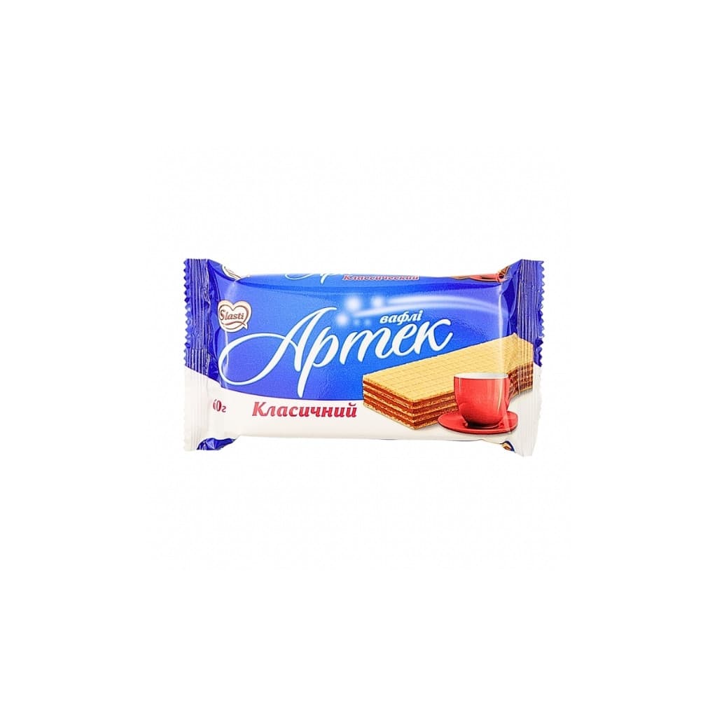 Wafle z nadzieniem klasyczny "Artek Złote Ziarno" 60g