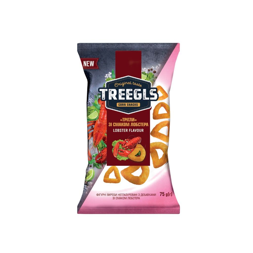 Pałuszki o smaku homara TM "Treegls Złote Ziarno" 75g