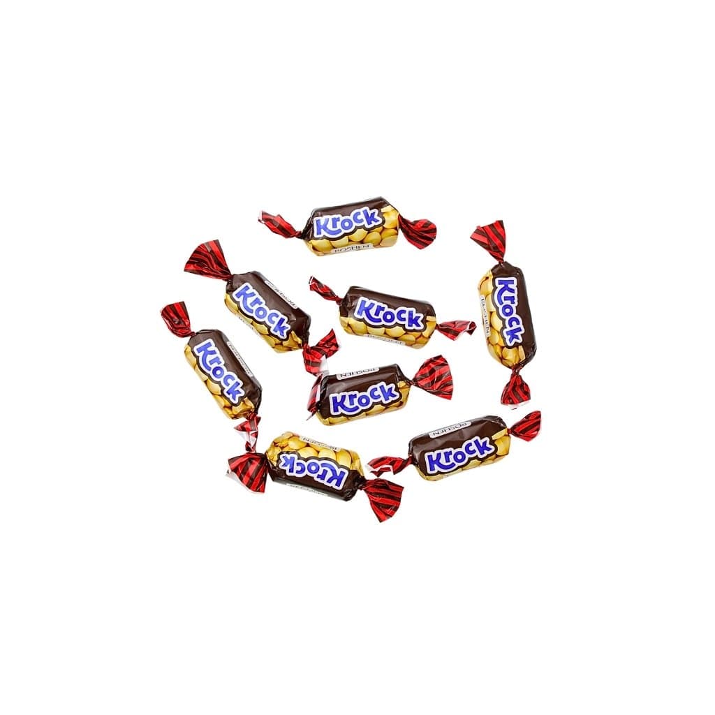 Cukierki glazurowane z orzeszkami ziemnymi Krock "Roshen" (100g) luz