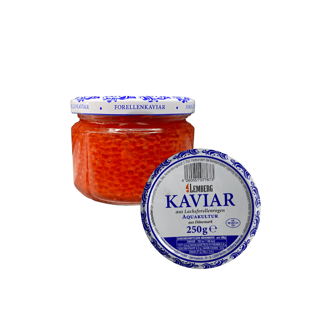 Kawior z łososia Pstrąg "Lemberg" 250g
