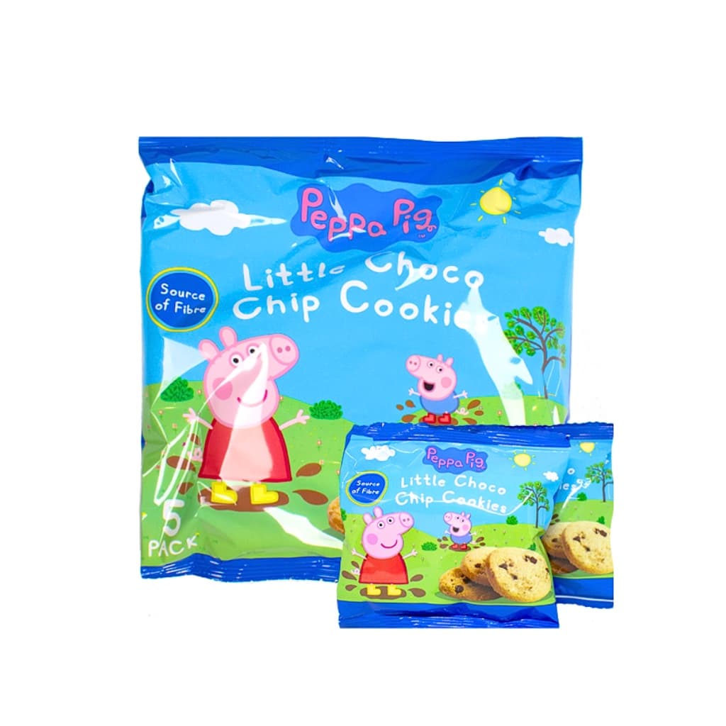 Ciasteczka maślane "Peppa Pig Little Choco Chip Cookies" 5x20g
