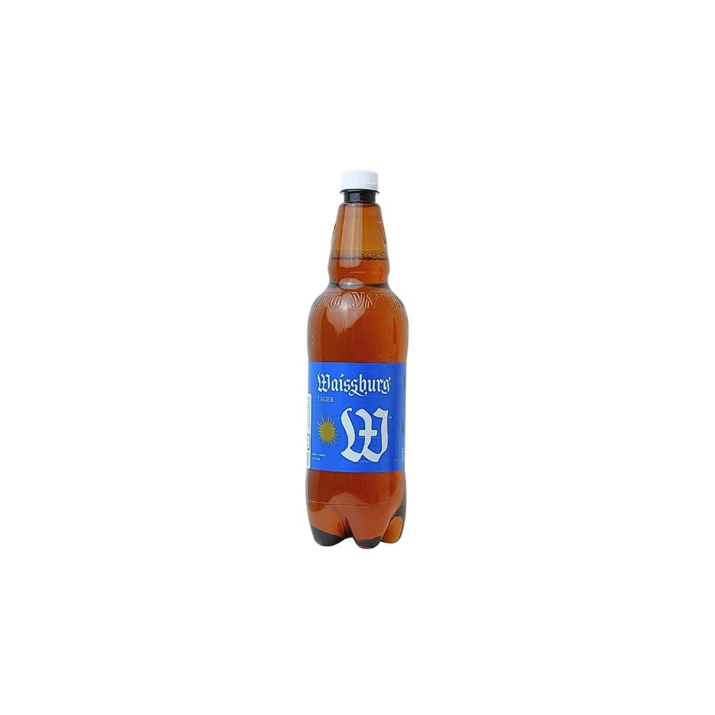 Piwo jasne filtrowane Lager 4,7% "Waissburg" PET ZWR 1l