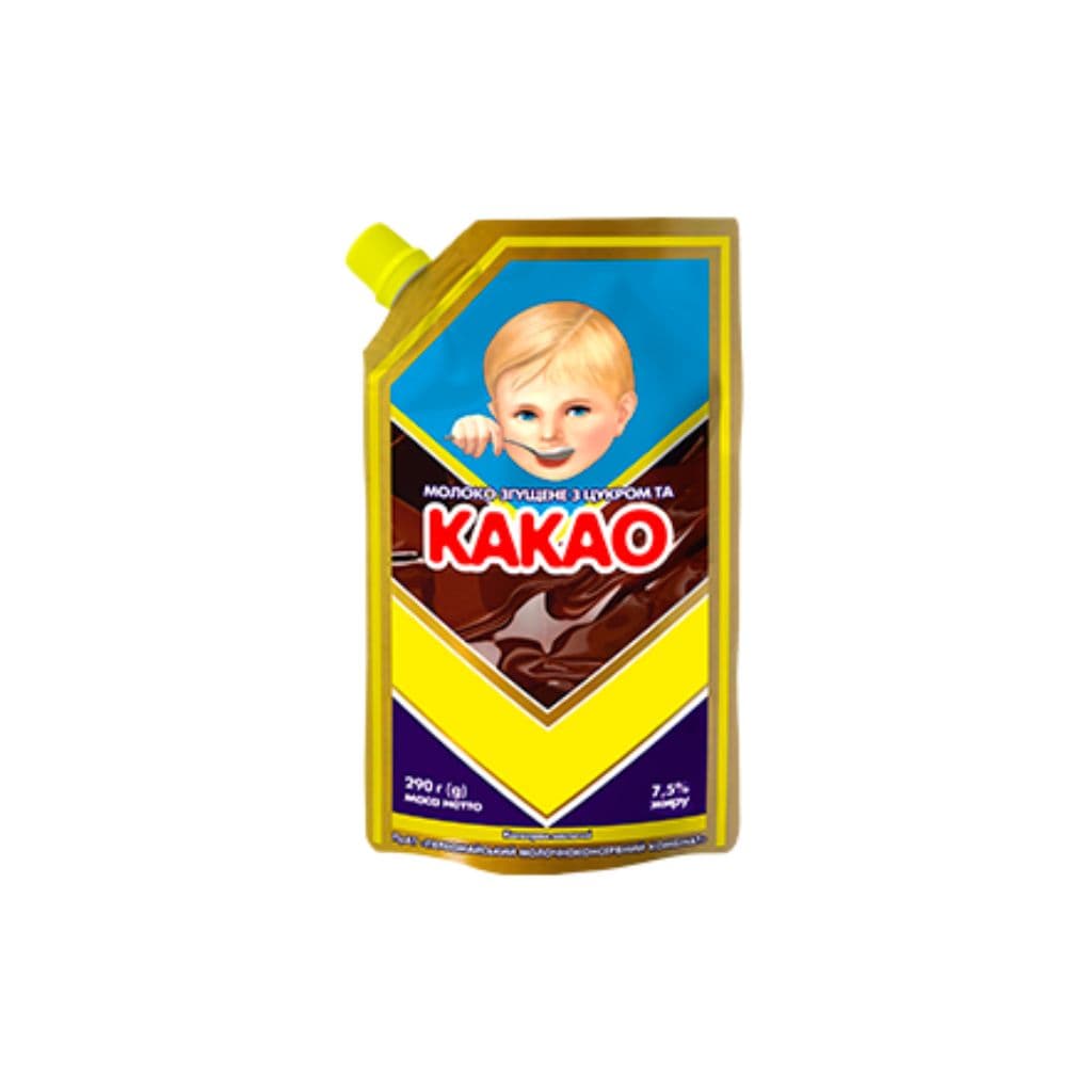 Mleko skondensowane z cukrem i kakao 7,5% "PMK" 290g