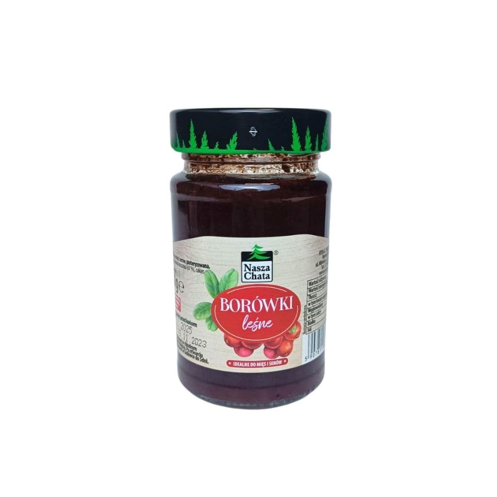 Borówki leśne do mięs i serów "Nasza Chata" 230g