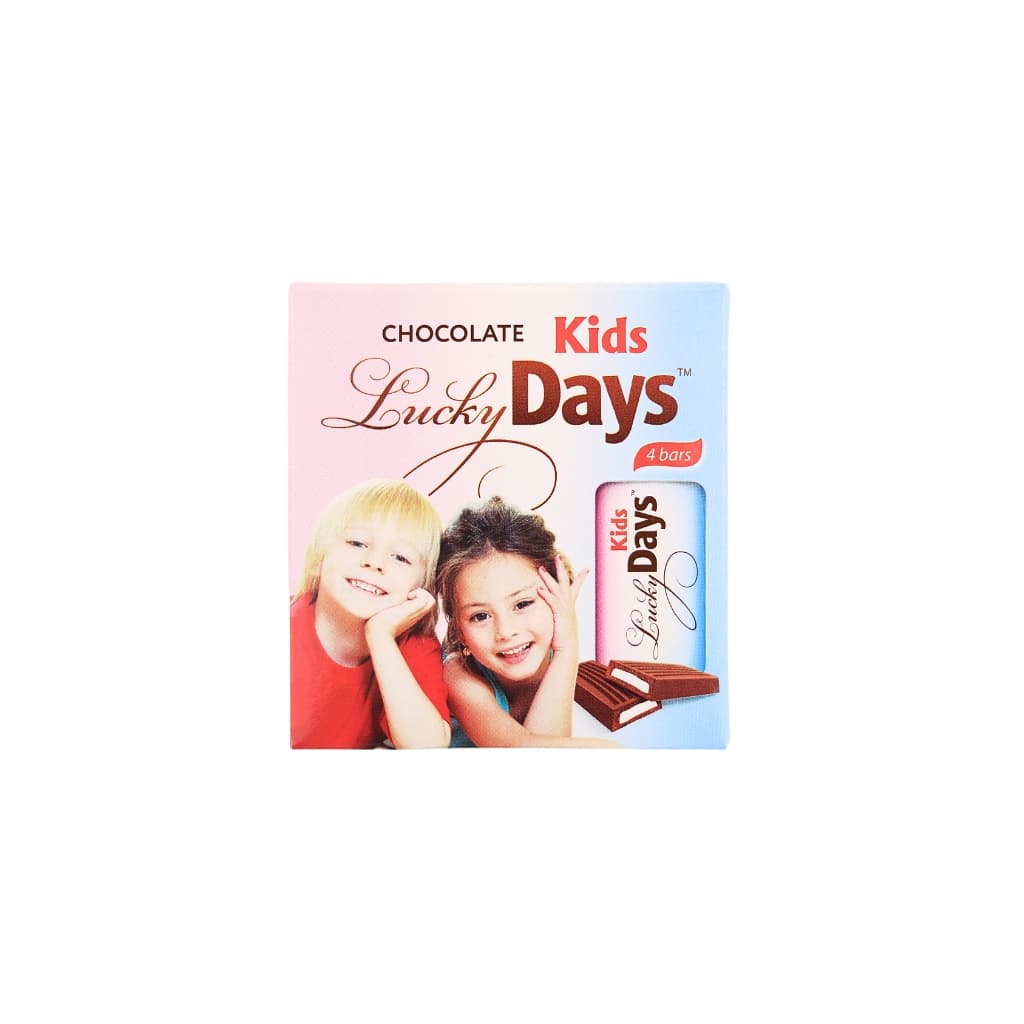 Batonik z nadzieniem mlecznym "Kids Lucky Days" 50g