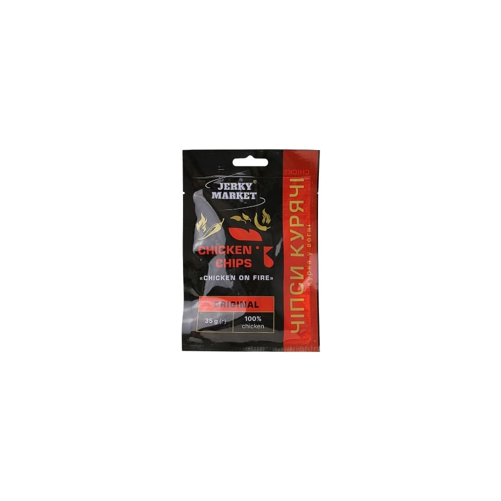Chipsy z mięsa kurczaka "Kurczak w ogniu" 35g