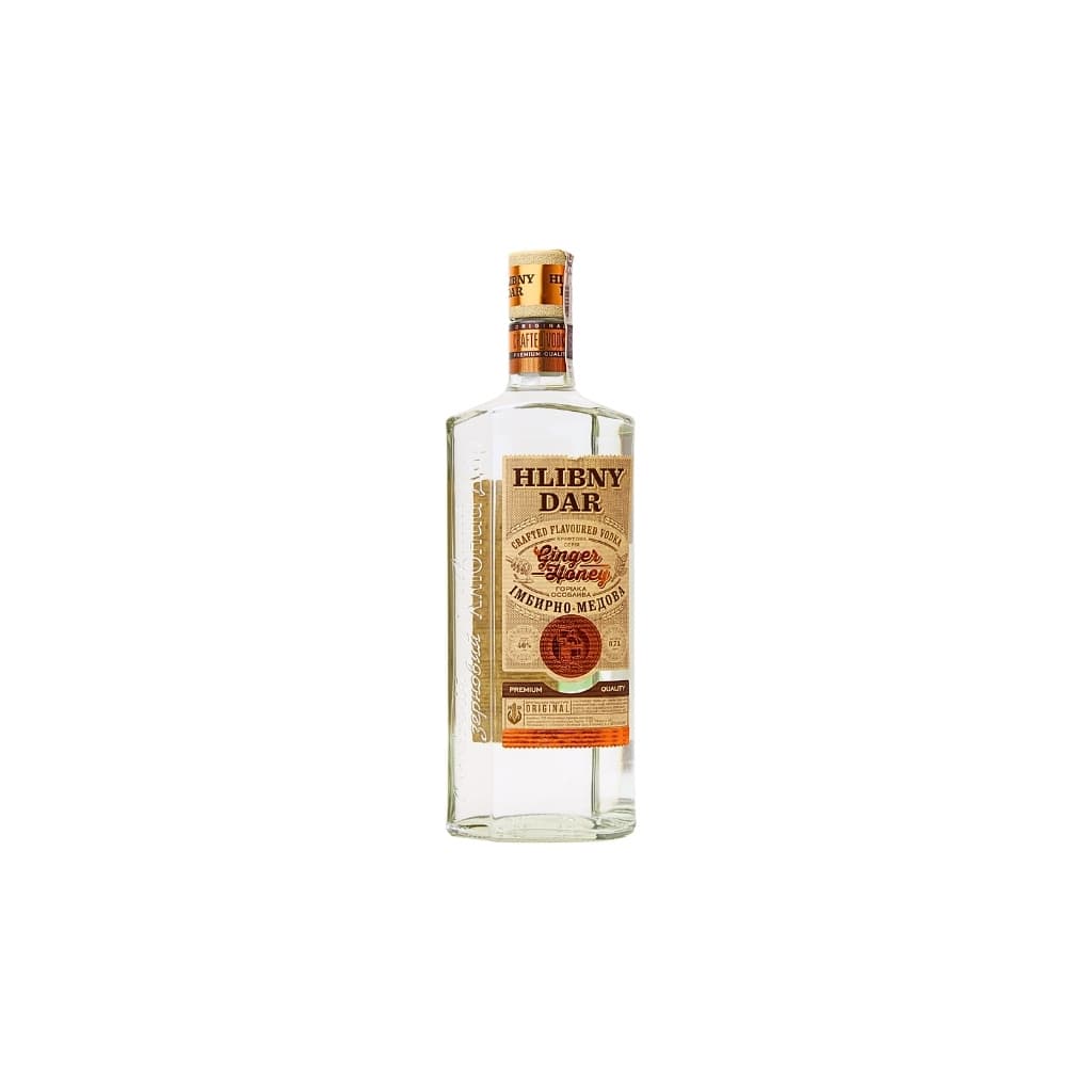 Wódka ginger honey "Hlebniy Dar" 700ml