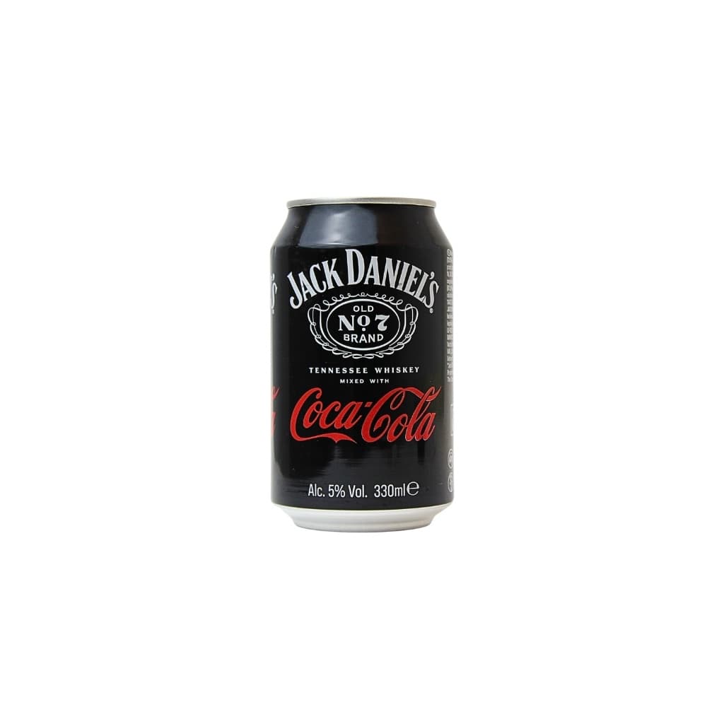 Napój alkoholowy whiskey z coca-colą "Jack Daniels" puszka 330ml