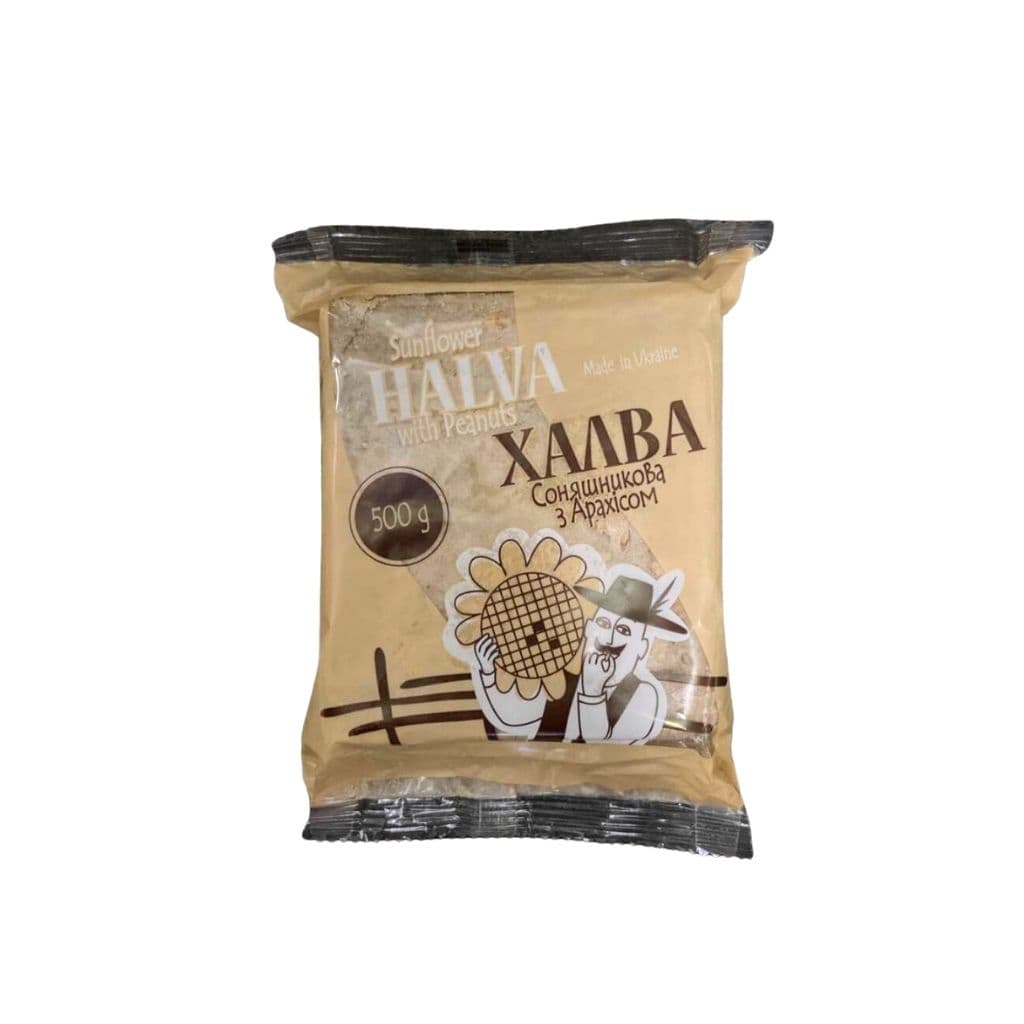 Chałwa słonecznikowa z orzechami ziemnymi "Seedwealth" 500g