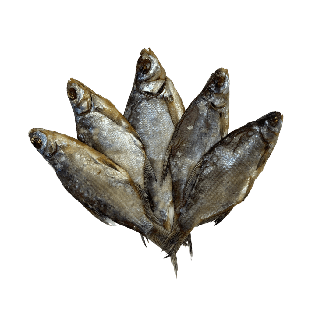 Krąp suszony niepatroszony z głową "Albacor" (100-200g) luz