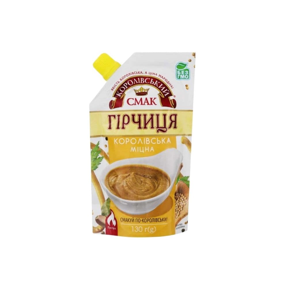 Musztarda mocna Królewska "Krolewski Smak" 130g