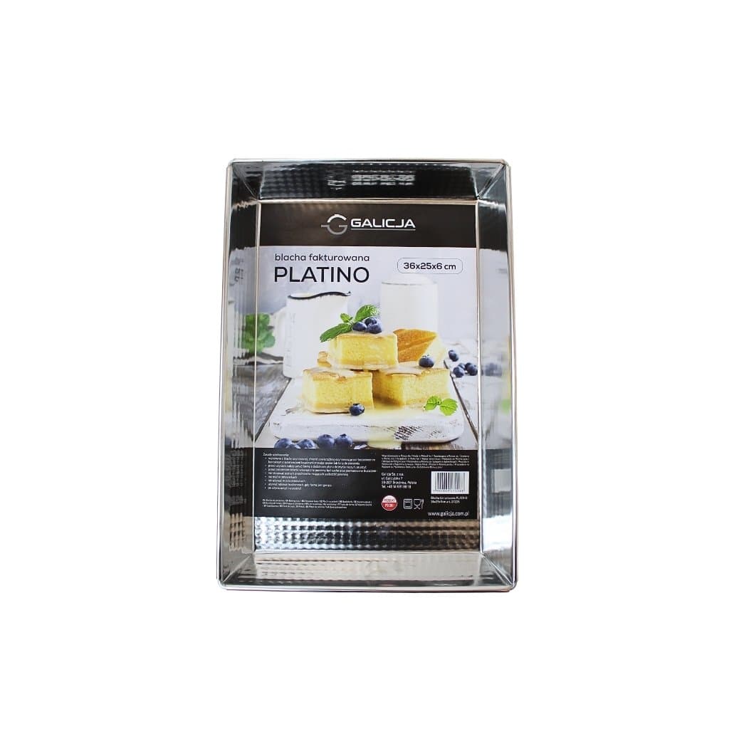 Blacha fakt. "Platino" 36x25x6cm - zdjęcie 2